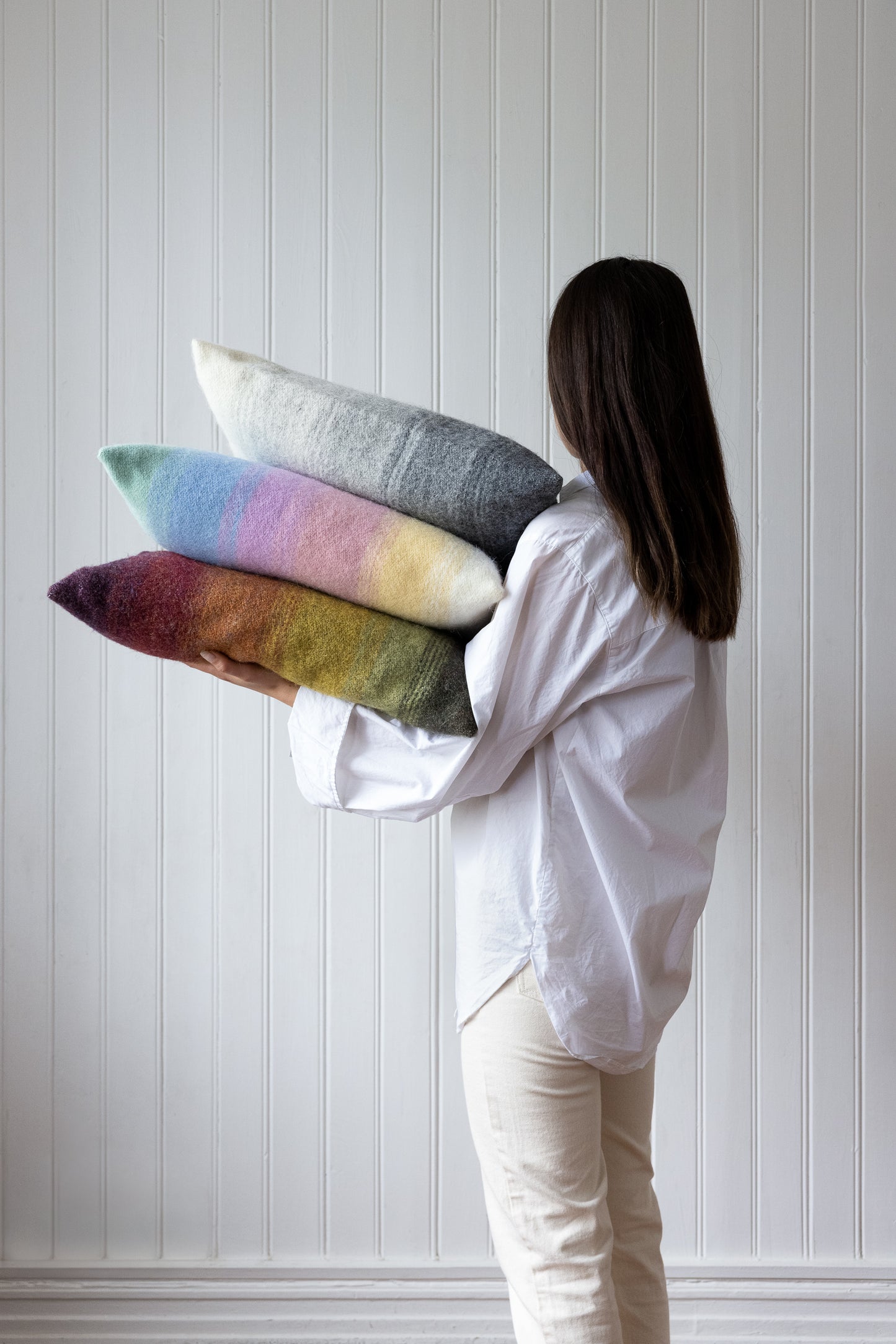 VETRARHIMINN - Icelandic Wool Cushion Cover