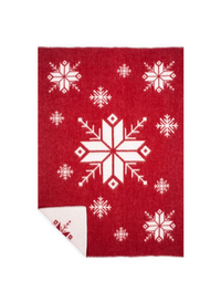 JÓLARÓS - Icelandic Wool Blanket